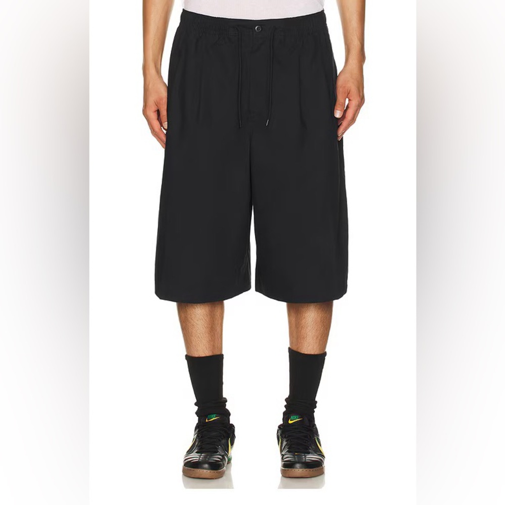 Nike NSW Black Club Seoul Long Baggy Shorts Oversized Below Knee HJ2540-010 M